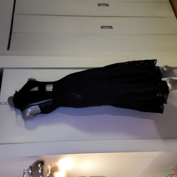 Rebecca Taylor 0 Black Lace Dress new - Picture 8 of 8